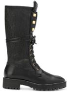 Stuart Weitzman Elspeth Turin Boots - Black