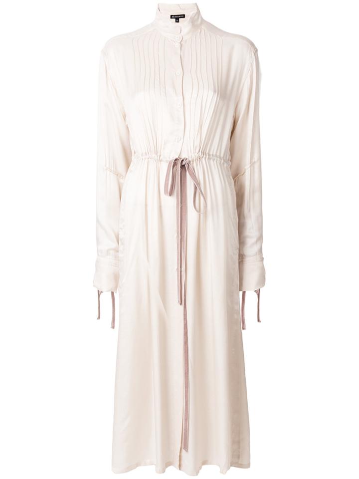 Ann Demeulemeester Flared Shirt Derss - Pink & Purple