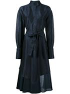 Esteban Cortazar Asymmetric Hem Shirt Dress