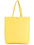 Orciani - Classic Shopping Bag - Women - Leather - One Size, Women's, Yellow/orange, Leather