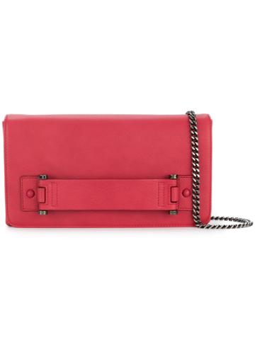 Naledi Wristlet Strap Clutch - Red