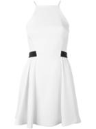David Koma Halterneck Dress, Women's, Size: 10, White, Acetate/viscose