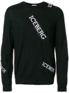 Iceberg Logo Patch Jumper - Black