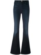J Brand Dégradé Effect Flared Jeans, Women's, Size: 27, Blue, Viscose/cotton/lyocell/spandex/elastane