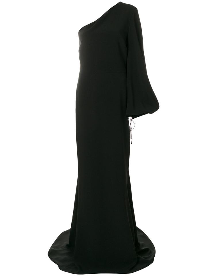 Stella Mccartney Kate Crepe Gown - Black