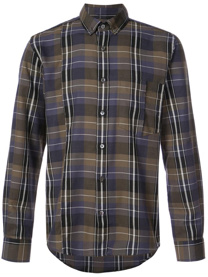 Public School Plaid Shirt - Green