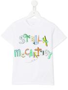 Stella Mccartney Kids Skywriting T-shirt, Boy's, Size: 6 Yrs, White