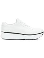 Prada Muve Platform Sneakers - White