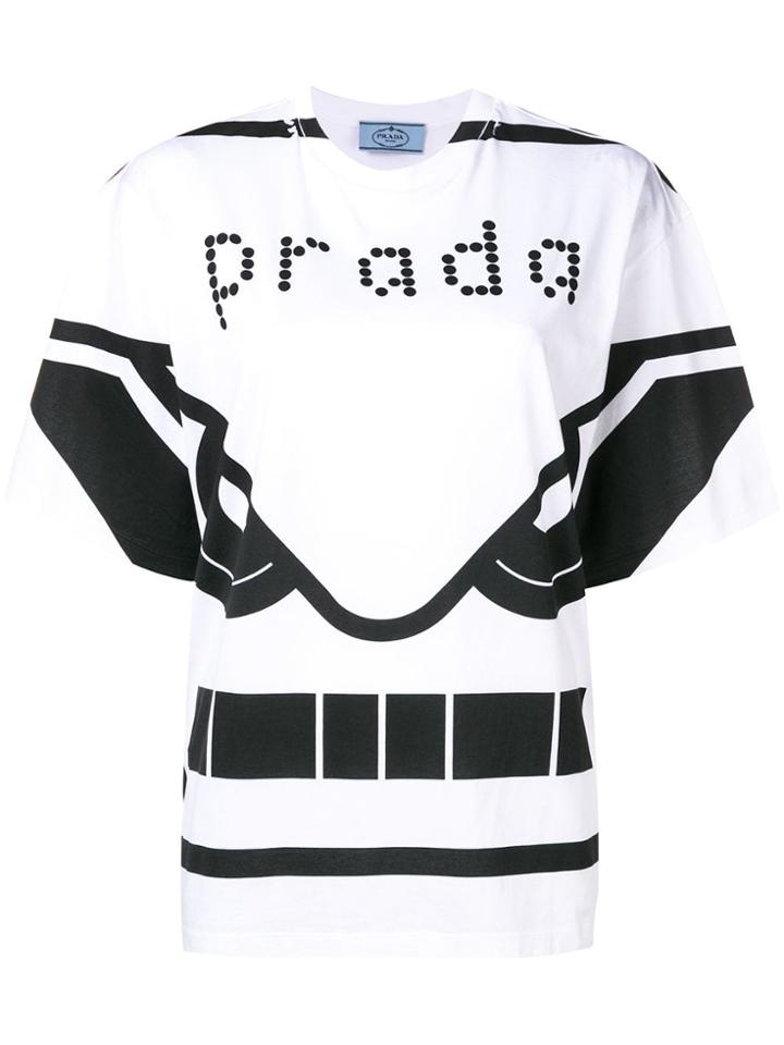 Prada Logo T-shirt - White
