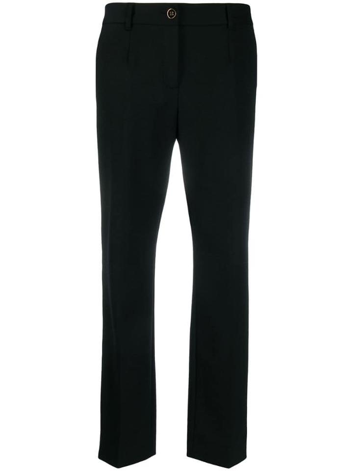 Dolce & Gabbana Tailored Straight Leg Trousers - Black