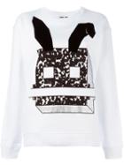 Mcq Alexander Mcqueen Electro Bunny Print Sweatshirt
