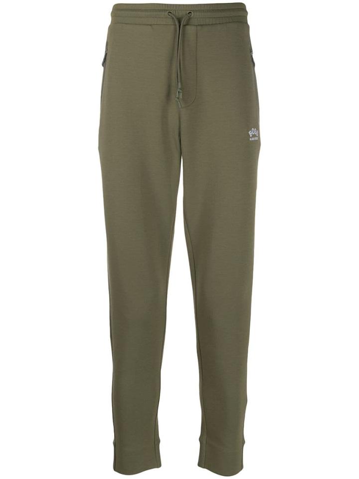 Boss Hugo Boss Logo Print Track Pants - Green