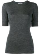 Vince Slim Fit T-shirt, Women's, Size: Small, Grey, Wool