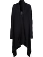 Rick Owens Oversized Cardi-coat, Women's, Size: 42, Black, Cashmere