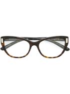 Bulgari Rectangular Shape Glasses - Brown