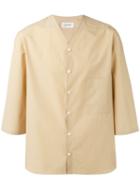 Lemaire - Shortsleeved Shirt - Men - Cotton - 48, Nude/neutrals, Cotton