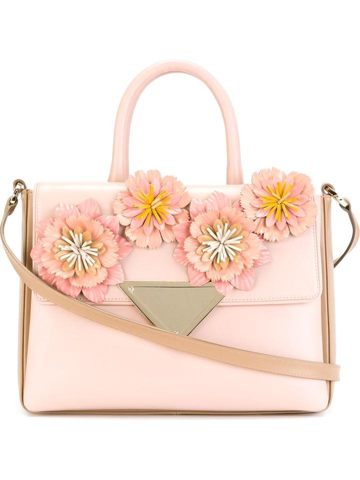 Sara Battaglia 'carol Flower' Tote