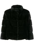 Arma A-line Short Jacket - Black