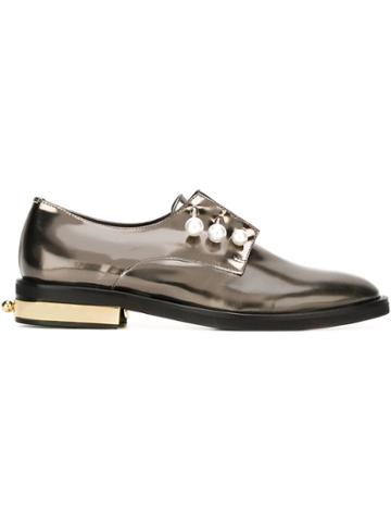 Coliac 'fernanda' Derby Shoes - Grey