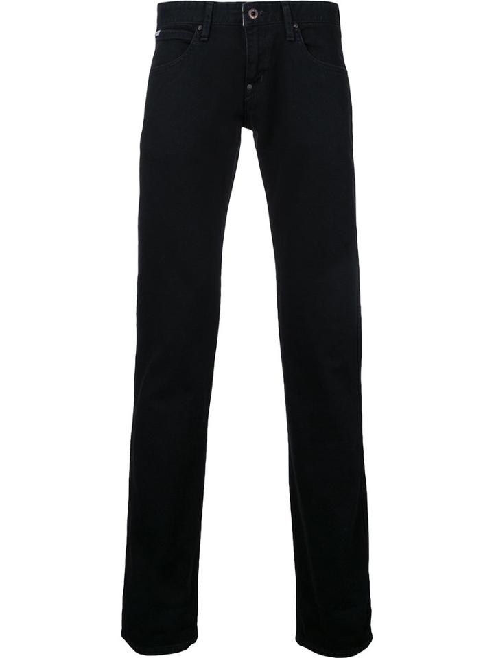 Factotum - Straight Leg Jeans - Men - Cotton/polyurethane - 30, Blue, Cotton/polyurethane