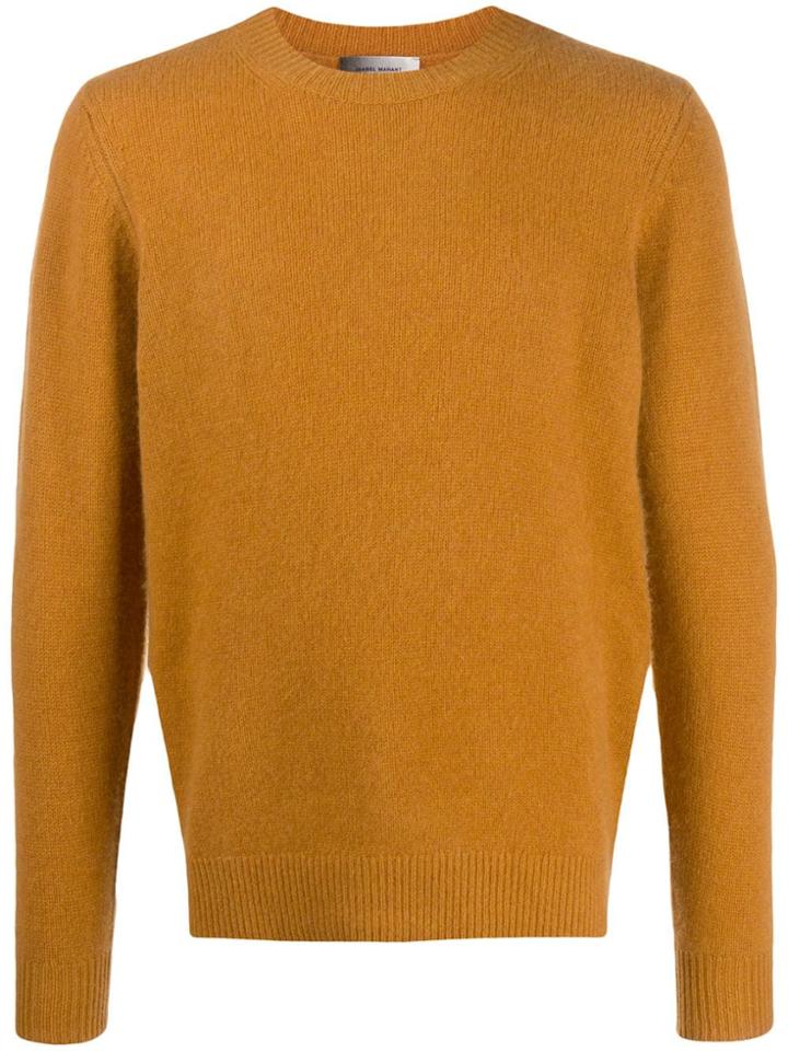 Isabel Marant Clintay Knitted Jumper - Yellow