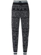 Cecilia Prado - Knitted Pants - Women - Acrylic/lurex/polyamide - M, Black, Acrylic/lurex/polyamide