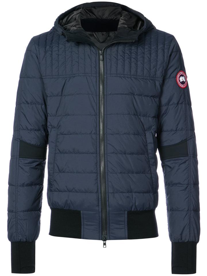 Canada Goose Padded Bomber Jacket - Blue