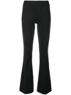 Blanca Kick Flare Trousers - Black