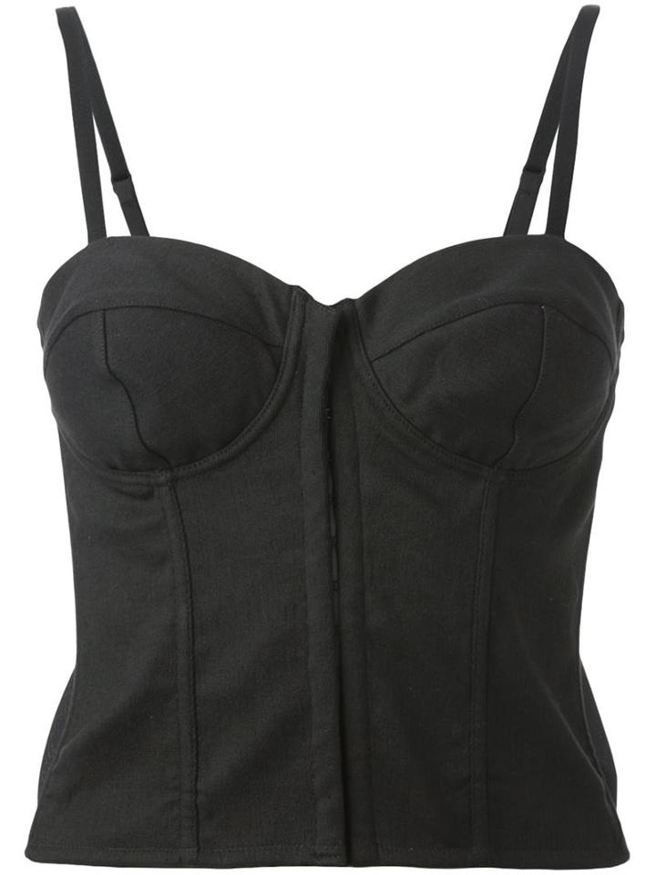 Forte Forte Cropped Corset Top