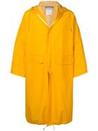 Geo Pvc Raincoat - Yellow