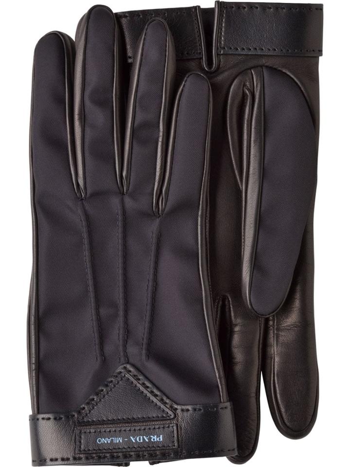 Prada Lambskin Gloves - Black