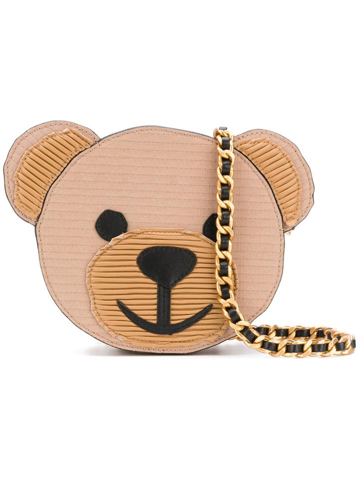 Moschino Teddy Bear Shoulder Bag - Brown