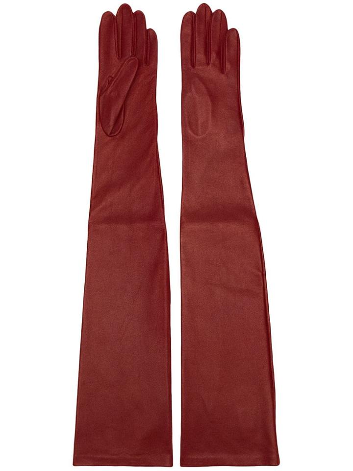 Christian Wijnants Annah Gloves - Red