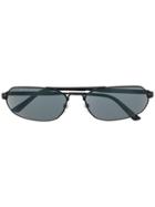 Balenciaga Eyewear Slim-framed Sunglasses - Black