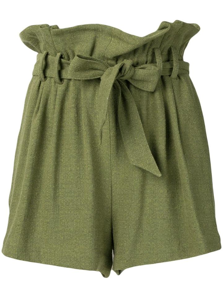 Iro Pleated Shorts - Green