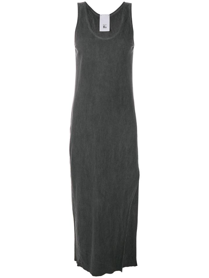 Lost & Found Rooms Side-split Midi Dress - Grey