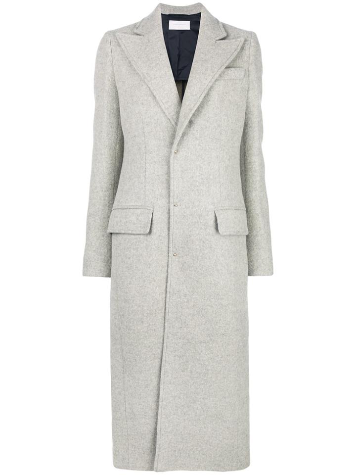 Esteban Cortazar Tailored Coat - Grey
