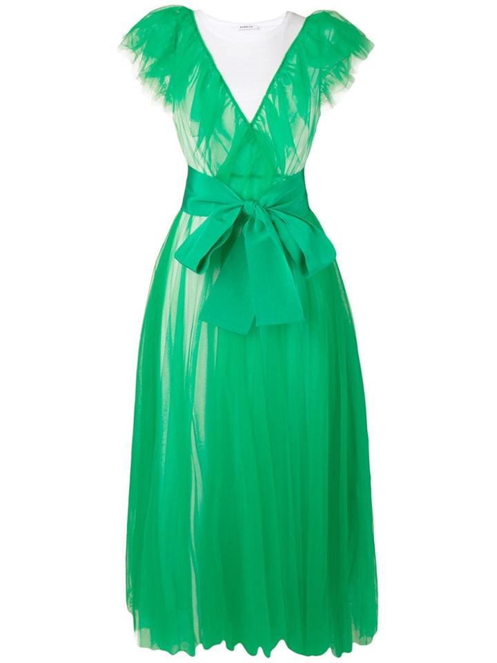 P.a.r.o.s.h. Nylla Gown - Green