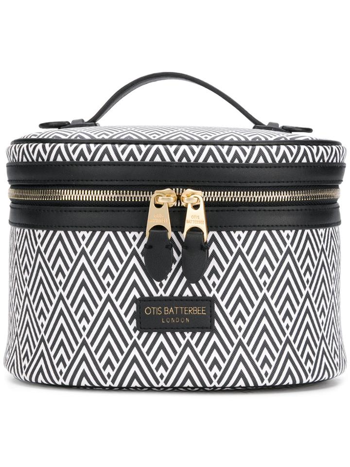 Otis Batterbee Kemplay Printed Vanity Case - Black