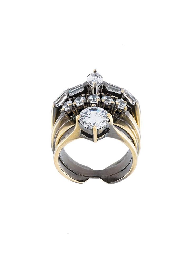 Iosselliani 'white Eclipse Memento' Ring