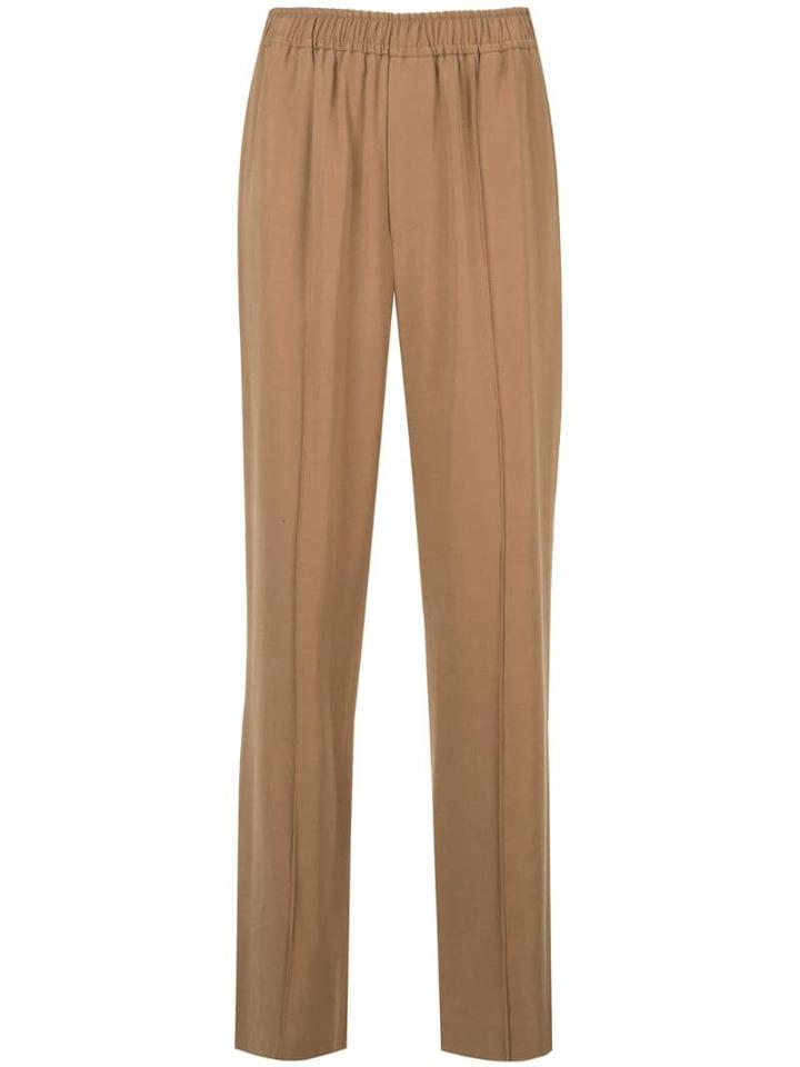 Goen.j Pin-tuck Trousers - Brown