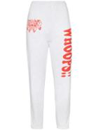 Ashley Williams High-waisted Whoops Cotton Sweatpants - Grey