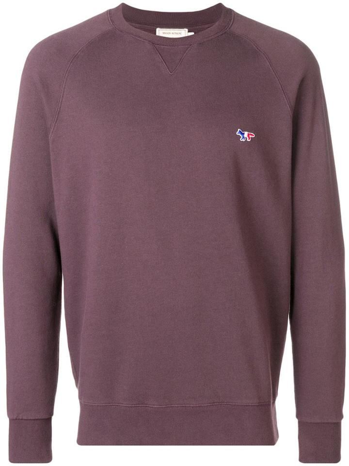 Maison Kitsuné Logo Sweater - Pink