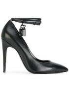 Tom Ford Padlock Detail Pumps - Black