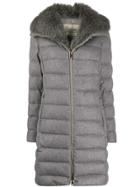 Herno Padded Midi Jacket - Grey