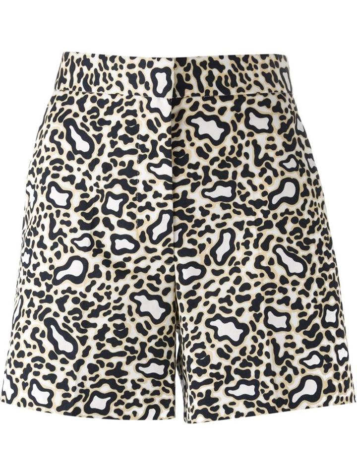 Stella Mccartney Leopard Print Shorts
