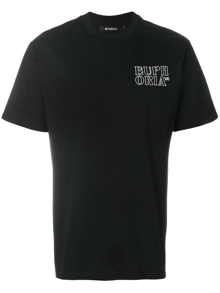 Misbhv Tribal Print T-shirt - Black