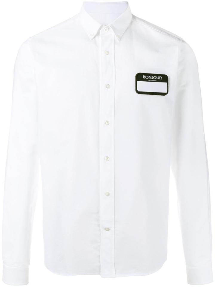 Ami Alexandre Mattiussi Patch Shirt - White