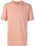 Helmut Lang Open Sleeve T- Shirt - Pink & Purple