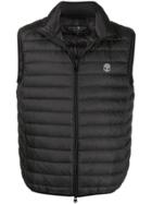 Hydrogen Quilted Shell Gilet - Black